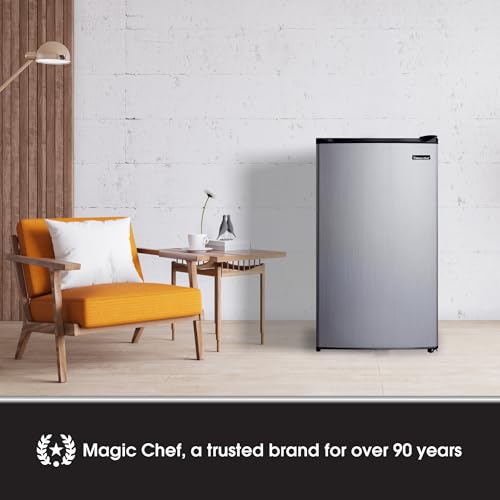 Magic Chef Compact Mini Refrigerator with Freezer Compartment