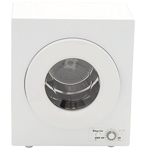 Magic Chef Compact Portable Dryer, Vented, 2.6 cu.ft, White