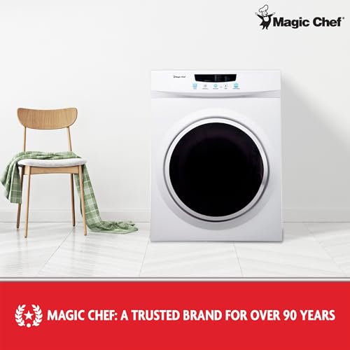 Magic Chef Compact Laundry Dryer - Portable, Space-Saving