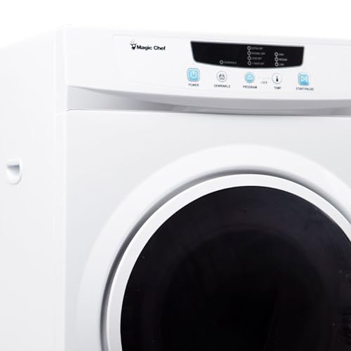Magic Chef Compact Laundry Dryer - Portable, Space-Saving