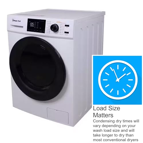 Magic Chef Front Load Portable Washer/Dryer Combo, White