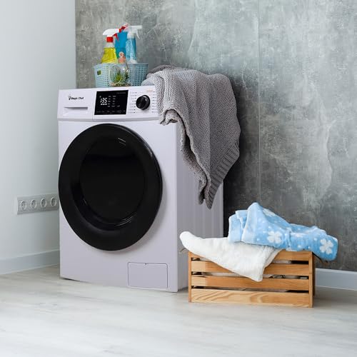 Magic Chef Front Load Portable Washer/Dryer Combo, White