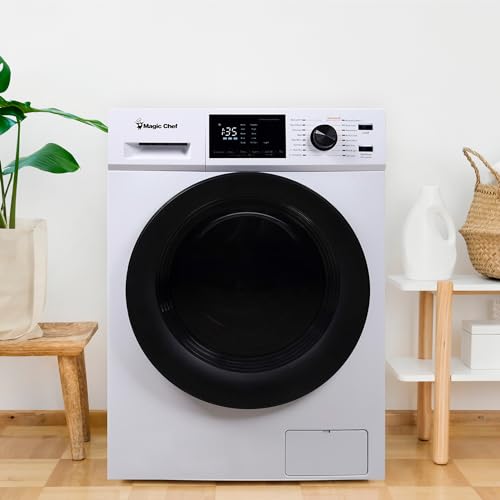 Magic Chef Front Load Portable Washer/Dryer Combo, White