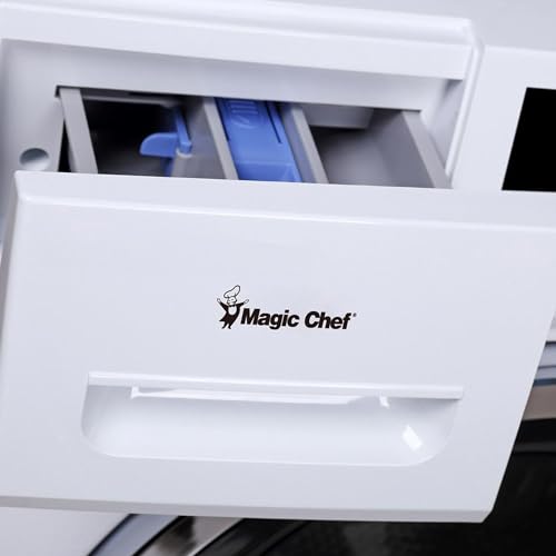 Magic Chef Front Load Portable Washer/Dryer Combo, White