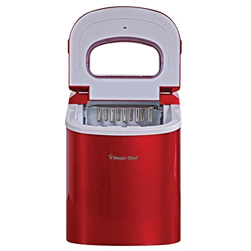 Magic Chef Red Ice Maker - 27Lb Capacity