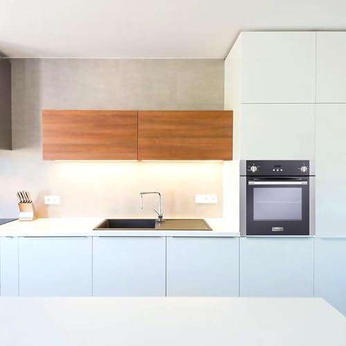 Magic Chef Convection Electric Wall Oven, 24", Stainless Steel