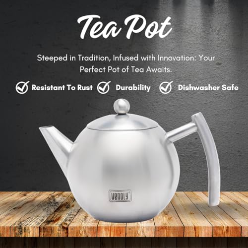 Venoly Stainless Steel Tea Pot - Fast Boiling