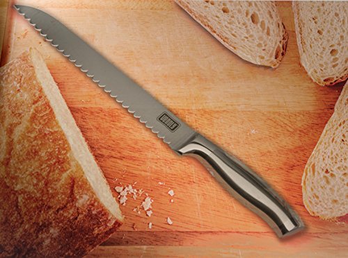 Venoly Professional 8-Inch Serrated Bread Knife, Ultra-Sharp