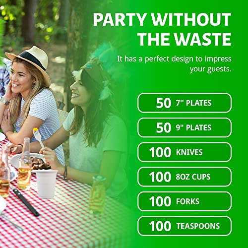 Eco-Friendly Disposable Cutlery Set | 500 Pieces