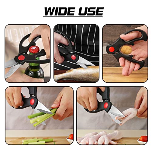Multipurpose Heavy Duty Scissors 3-Pack for Home Office