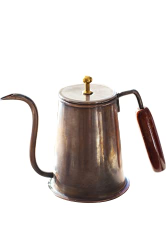 Handmade Modern Copper Kettle Tea Pot Set