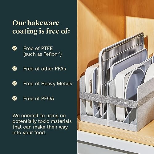 Caraway Ceramic Bakeware Set - 11 Pieces - Cream