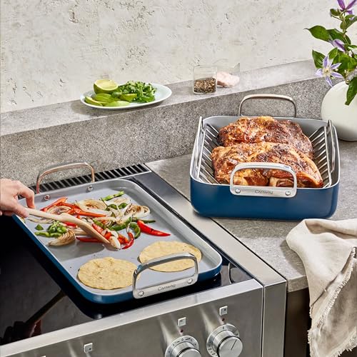 Caraway Square Cookware Set - Non-Stick Ceramic Coated