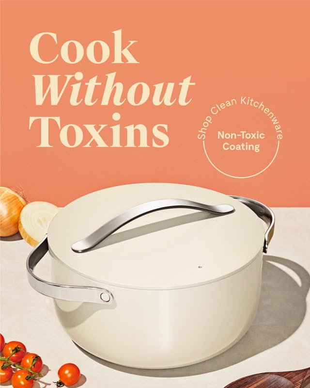 Caraway Dutch Oven Pot with Non-Stick Ceramic Coating