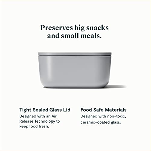 Caraway Glass Food Storage Container Set - Non Stick