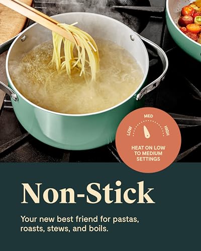 Caraway Dutch Oven Pot with Non-Stick Ceramic Coating