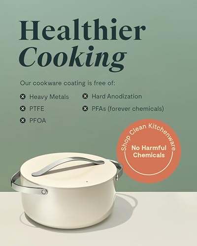 Caraway Dutch Oven Pot with Non-Stick Ceramic Coating
