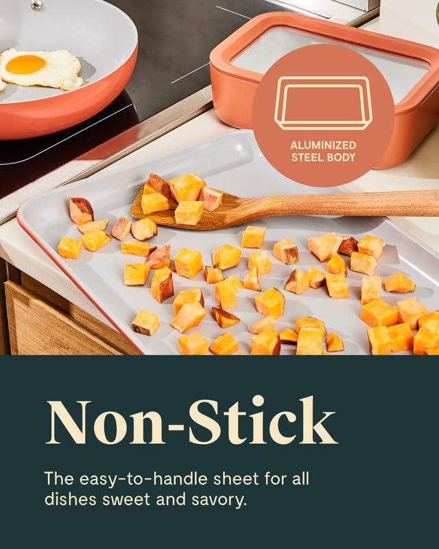 Caraway Ceramic Baking Sheet- Non-Stick Coating - Non-Toxic