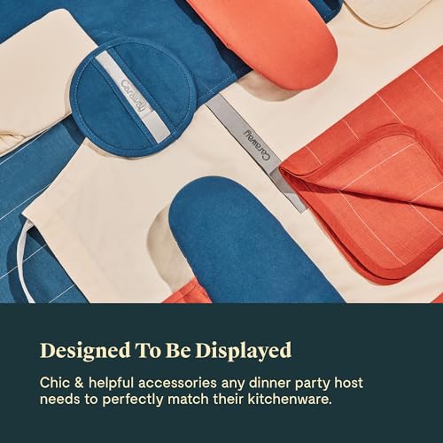 Caraway Linen Oven Mitts - 100% Organic Cotton
