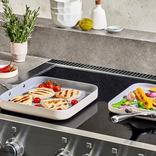 Caraway 11" Square Grill Pan - Non-Stick Ceramic