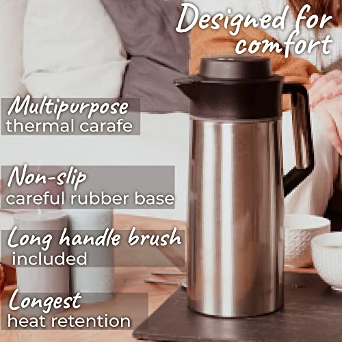 Pykal Thermal Coffee Carafe - 68 oz Capacity