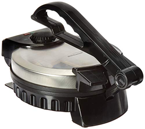 Brentwood Stainless Steel Electric Tortilla Maker, 8-Inch