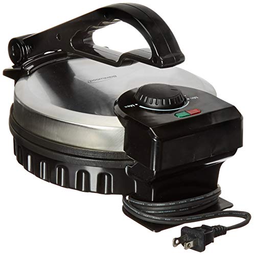 Brentwood Stainless Steel Electric Tortilla Maker, 8-Inch