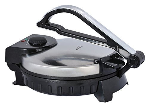 Brentwood Electric Tortilla Maker 10-inch Stainless Steel/Black