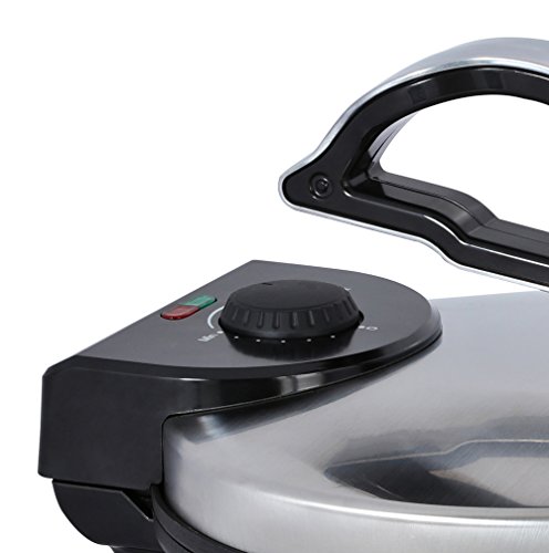 Brentwood Electric Tortilla Maker 10-inch Stainless Steel/Black