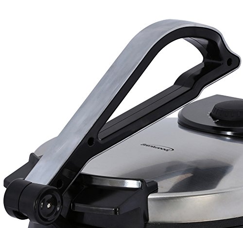 Brentwood Electric Tortilla Maker 10-inch Stainless Steel/Black