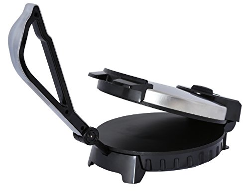Brentwood Electric Tortilla Maker 10-inch Stainless Steel/Black