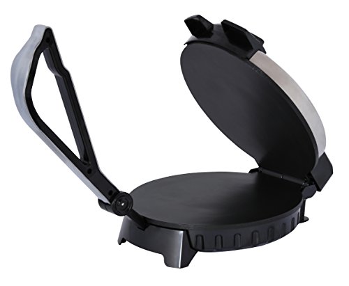 Brentwood Electric Tortilla Maker 10-inch Stainless Steel/Black