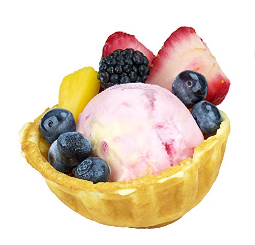 Brentwood TS-1402BL Double Waffle Bowl Maker, Blue