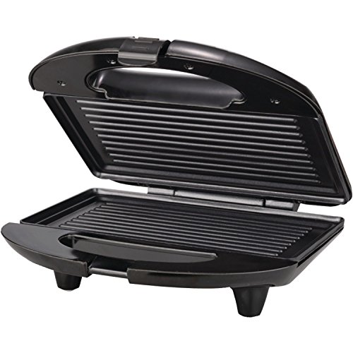 Brentwood Panini Press Sandwich Maker, Black, Non-Stick, Compact