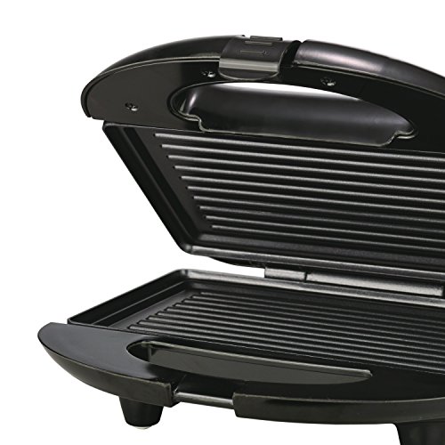 Brentwood Panini Press Sandwich Maker, Black, Non-Stick, Compact