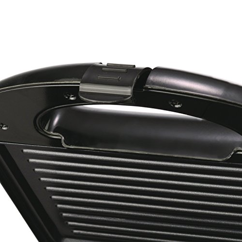 Brentwood Panini Press Sandwich Maker, Black, Non-Stick, Compact