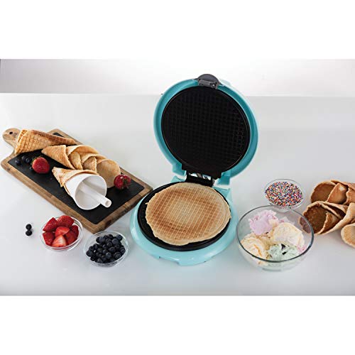 Brentwood Waffle Cone Maker, 750W, Blue Color