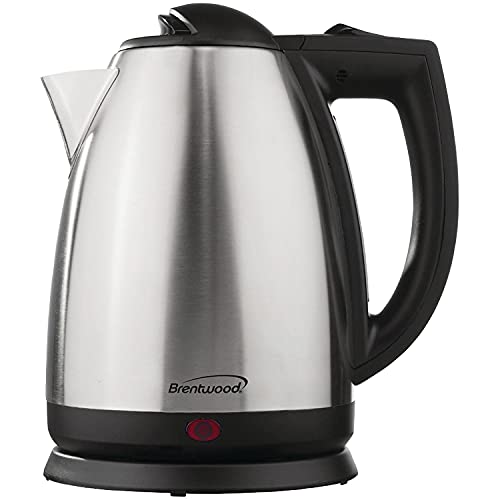Brentwood Stainless Steel Cordless Electric Kettle, 2L