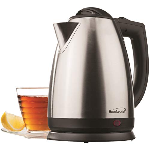 Brentwood Stainless Steel Cordless Electric Kettle, 2L