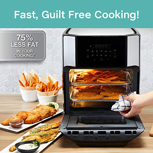 West Bend Electric Air Fryer Oven Rotisserie Combo