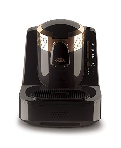 Arzum Okka Automatic Turkish Coffee Maker, Black/Copper