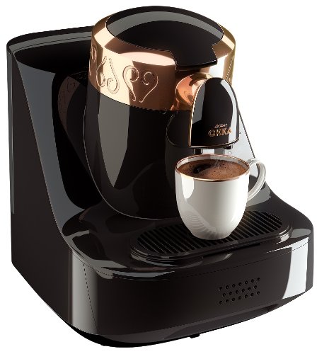 Arzum Okka Automatic Turkish Coffee Maker, Black/Copper