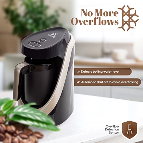 ETHNIQ Turkish Coffee Maker with Cook Sense Technology