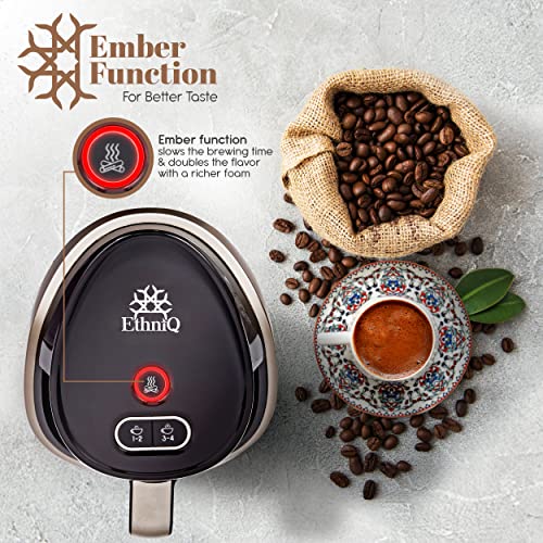 ETHNIQ Turkish Coffee Maker with Cook Sense Technology