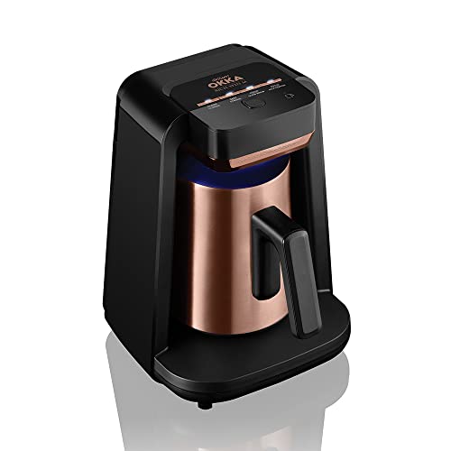 Arzum Okka Automatic Turkish Coffee Maker, Velvetiser, 5-cup