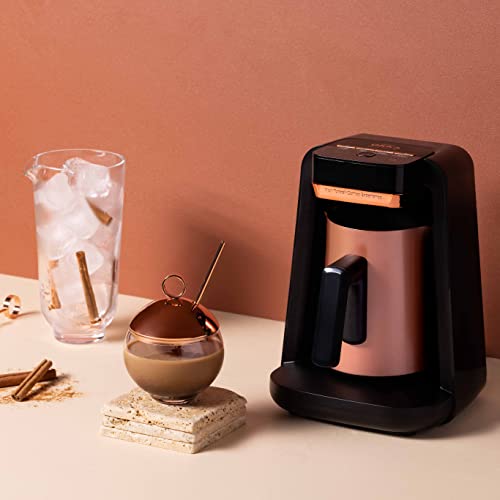 Arzum Okka Automatic Turkish Coffee Maker, Velvetiser, 5-cup
