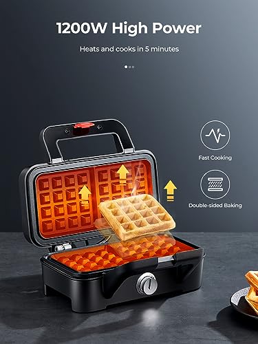 3-in-1 Sandwich, Waffle, and Panini Press Maker