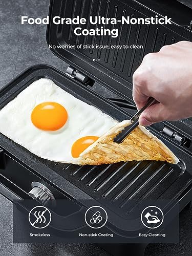 3-in-1 Sandwich, Waffle, and Panini Press Maker