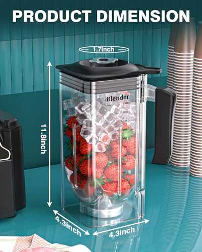 WantJoin K90 Blender Shield Quiet Commercial Blender Cups
