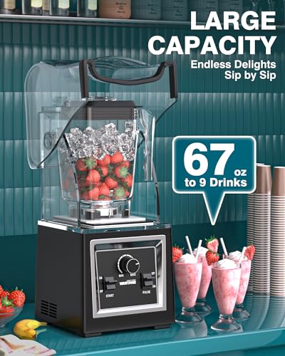 WantJoin 8001 Series Commercial Blender Replacement Cups